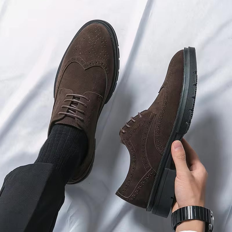 Lennox Suede Dress Shoes