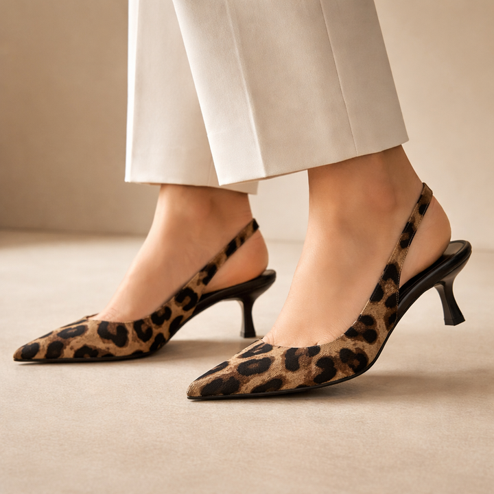Sienna Slingback Kitten Heel
