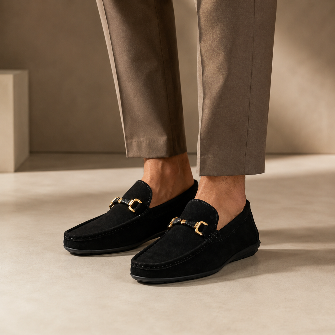 Monaco Suede Loafers
