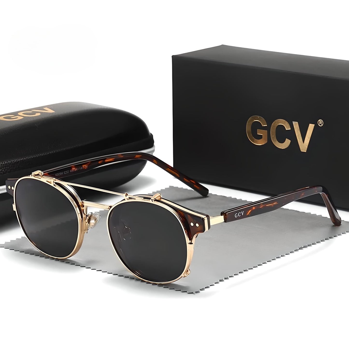 Gold Coastal View Men's Sunglasses