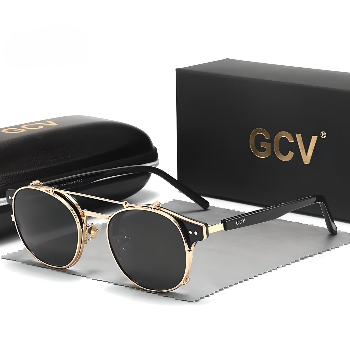 Gold Coastal View Men's Sunglasses