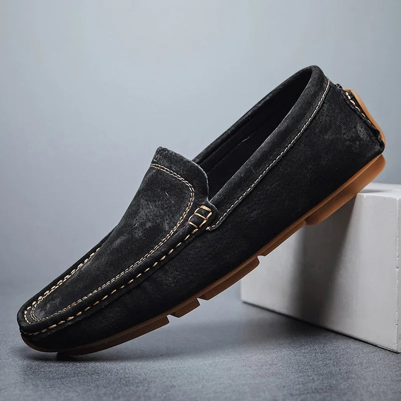 Valencio Suede Moccasins
