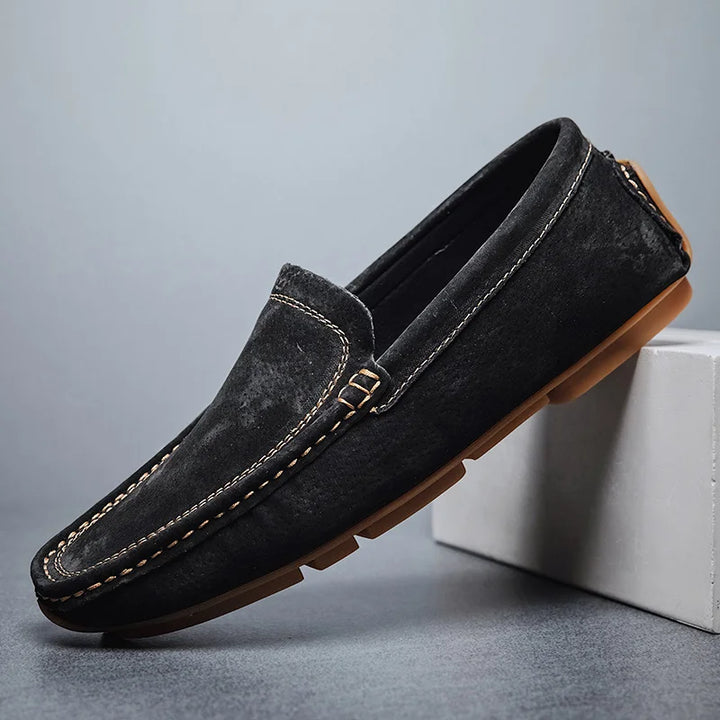 Valencio Suede Moccasins