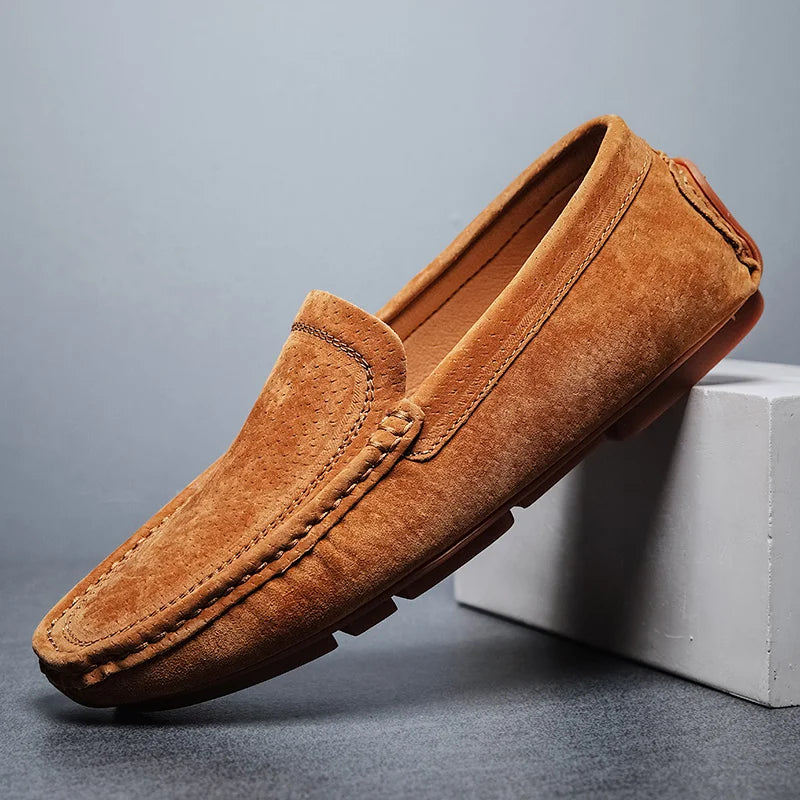 Valencio Suede Moccasins