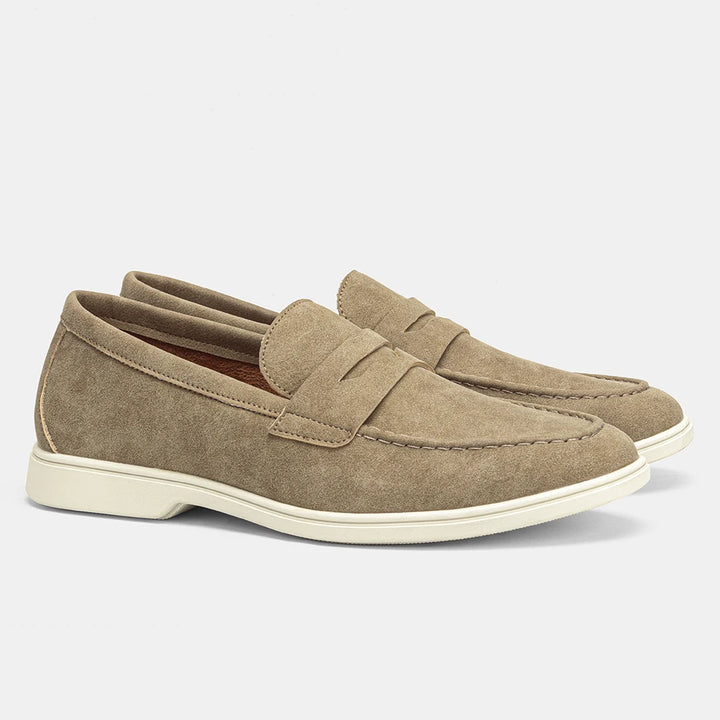 Riviera Suede Penny Loafer