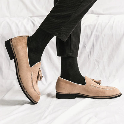 Enzo Torino Suede Loafers