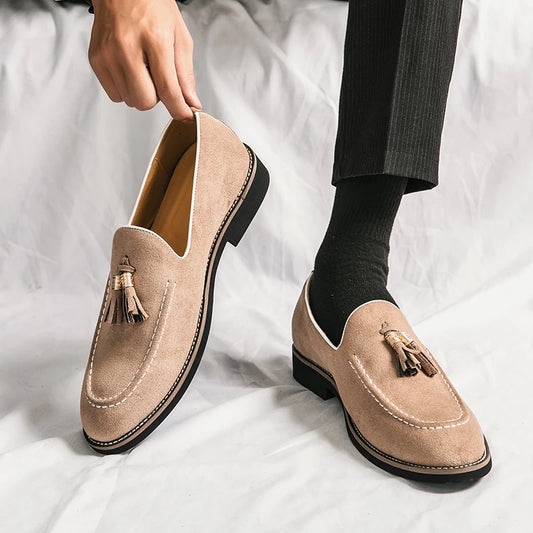 Enzo Torino Suede Loafers