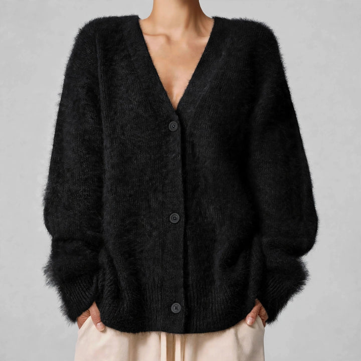 Aria Mohair Knit Cardigan
