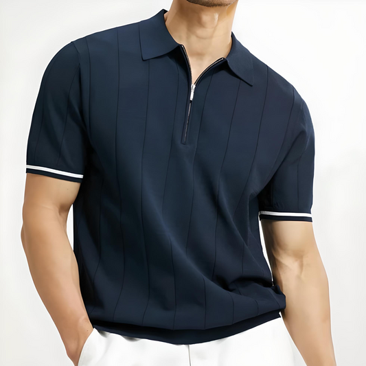 SwiftZip Casual Men's Polo