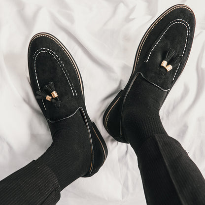 Enzo Torino Suede Loafers