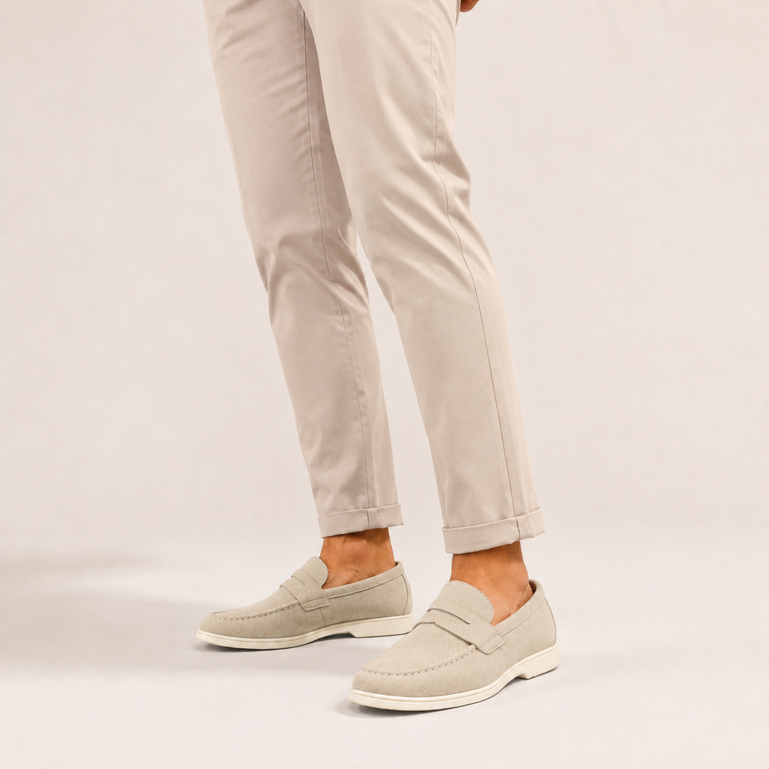 Riviera Suede Penny Loafer