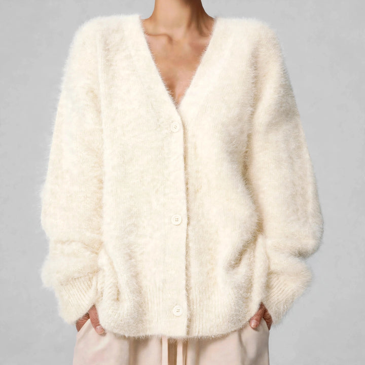Aria Mohair Knit Cardigan