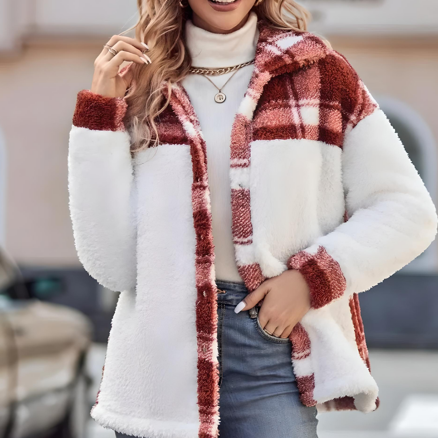 CozyChic Women's Plush Jacket